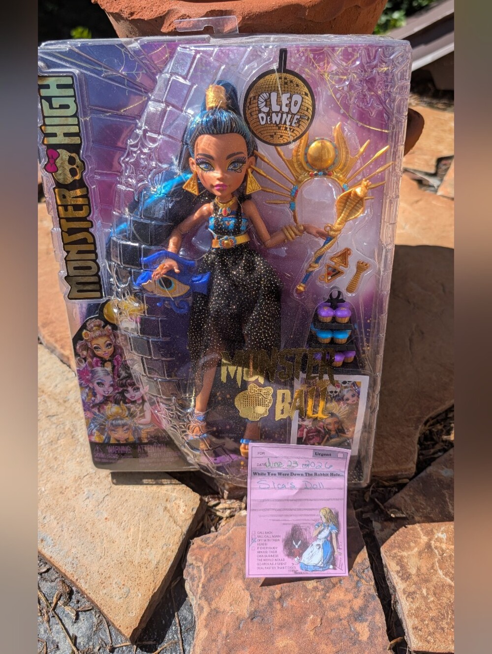 Monster High Cleo De Nile Monster Ball Doll, Brand New